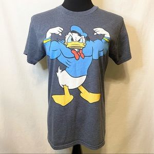 Disney Donald Duck Muscle Flex Blue T Shirt - S